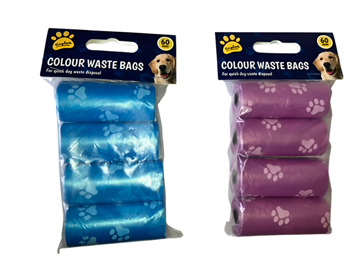 Dog poo bags - 60PCK-