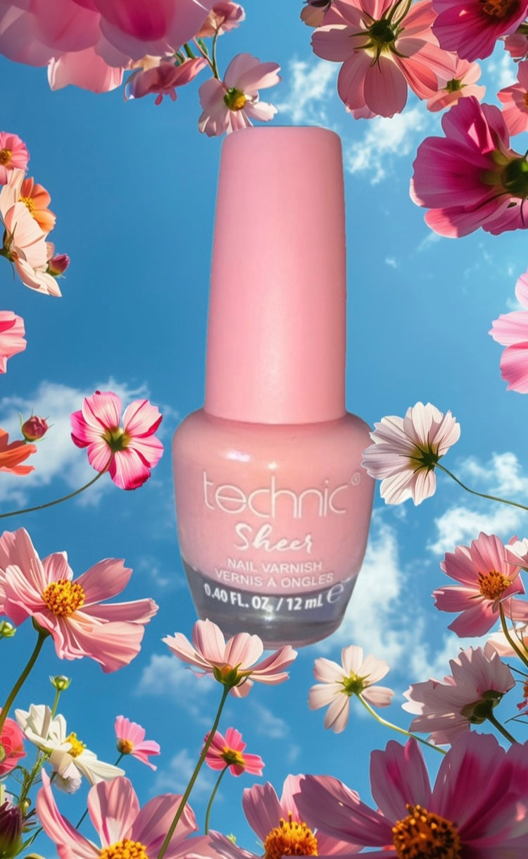 Technic sheer nail polish - Pink 12ML