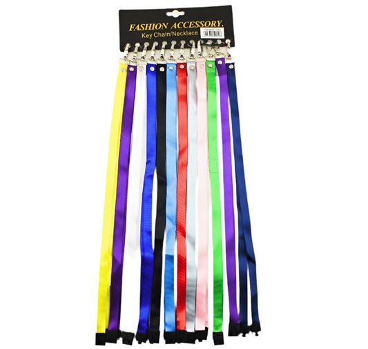 Lanyard with detachable clip - Assorted colours