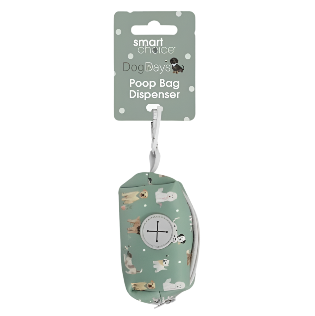 Dog Print Design poop bag dispenser