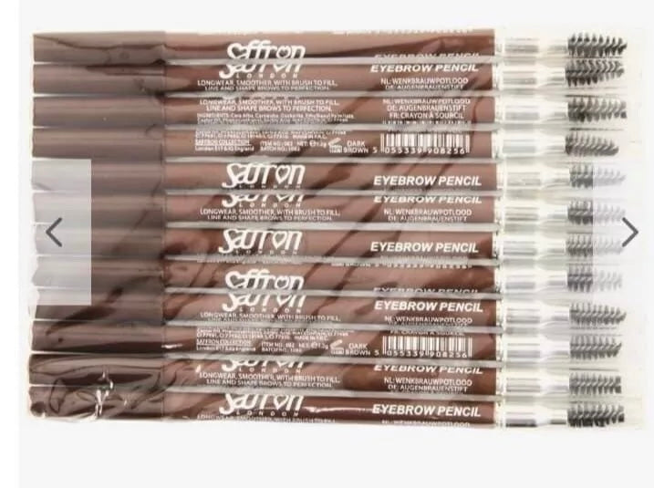 Saffron London Eye brow pencil - DARK BROWN