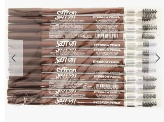 Saffron London Eye brow pencil - DARK BROWN