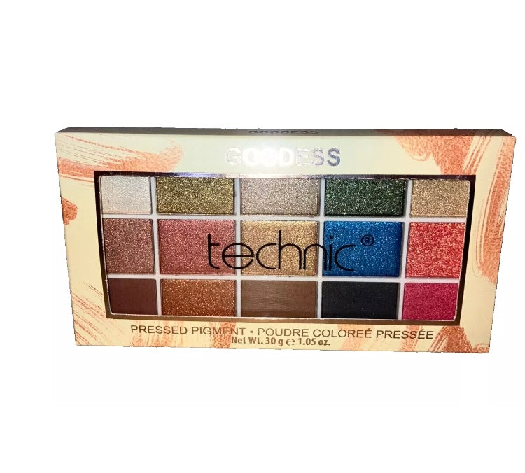 TECHNIC Goddess Palette - Pressed Pigment Eyeshadow
