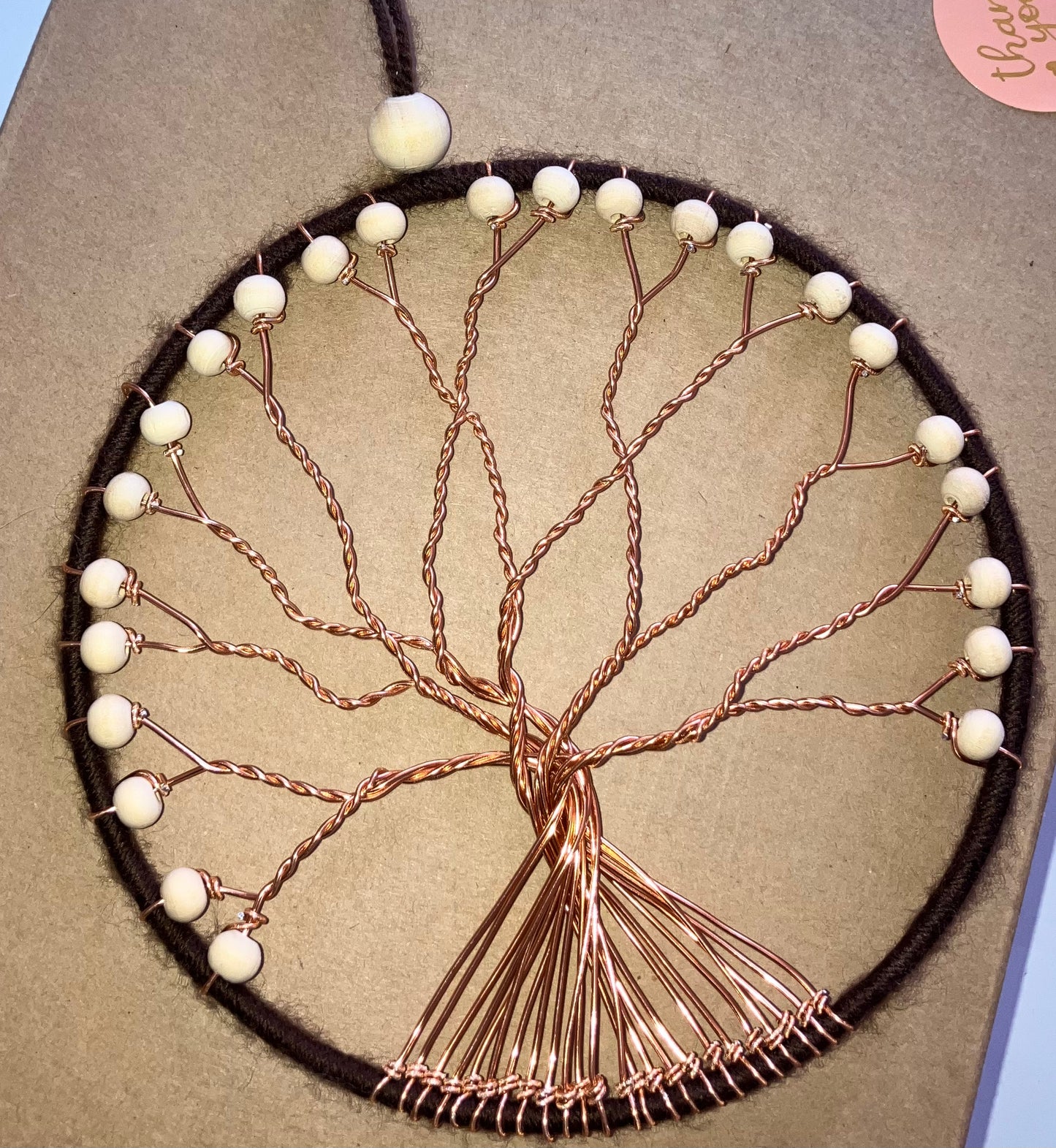 Tree Handcrafted Dream catcher - 15cm / 15cm