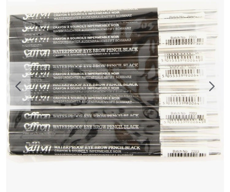 Saffron London Waterproof eye brow pencil