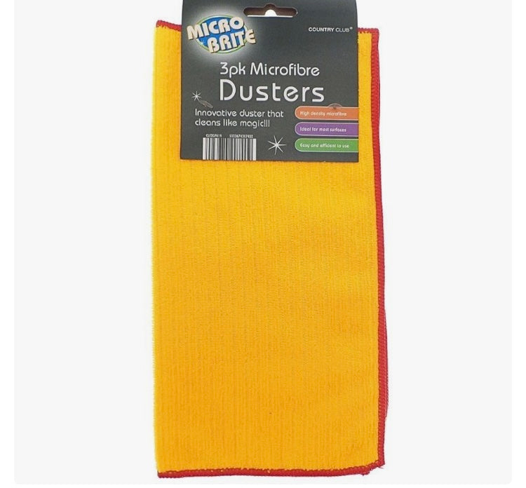 Microfibre Dusters - 3PACK / Large Cloths