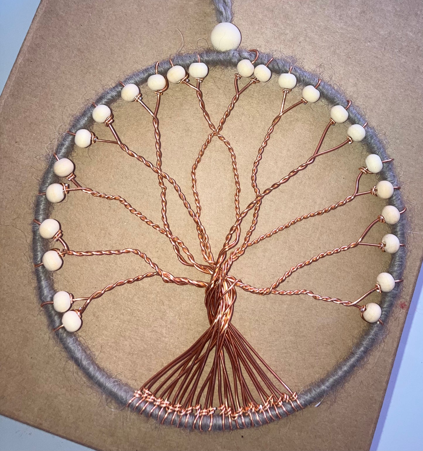 Tree Handcrafted Dream catcher - 15cm / 15cm