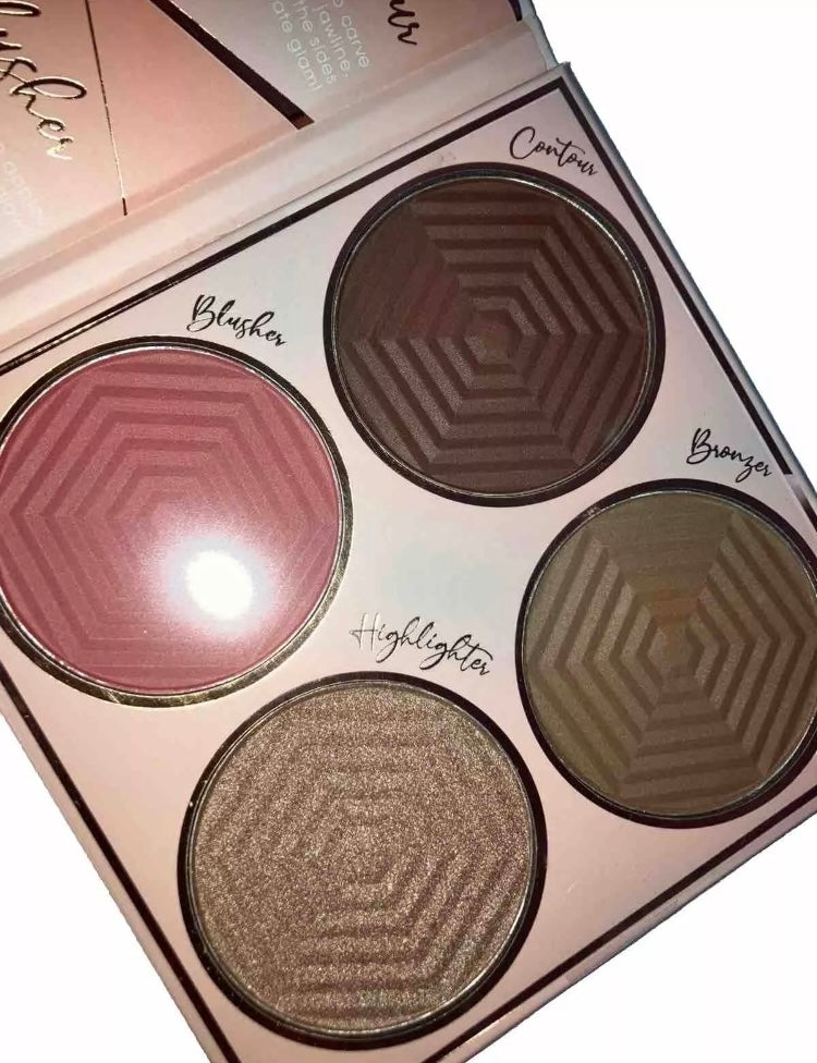 Limited time offer!Sunkissed Bronze Face palette -contour/bronzer/blusher/highlighter Palette